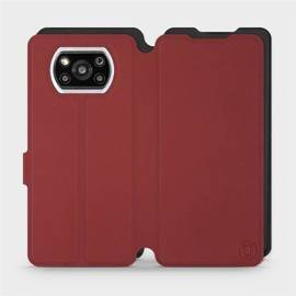 Etui Soft Touch do Xiaomi POCO X3 Pro - wzór Zachodząca czerwień z czernią