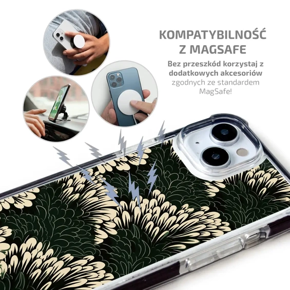 Etui MagSafe Elite Bumper Apple iPhone 17 Pro Max - wzór DA45D