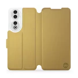 Etui do Huawei Honor 90 - wzór Gold&Orange