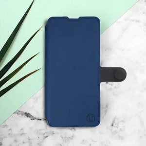 Etui Soft Touch do Xiaomi Redmi A3 - wzór Głęboki granat z czernią