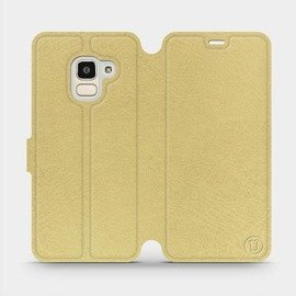 Etui do Samsung Galaxy J6 2018 - wzór Gold&Gray