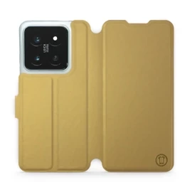 Etui do Xiaomi 14 Pro - wzór Gold&Orange