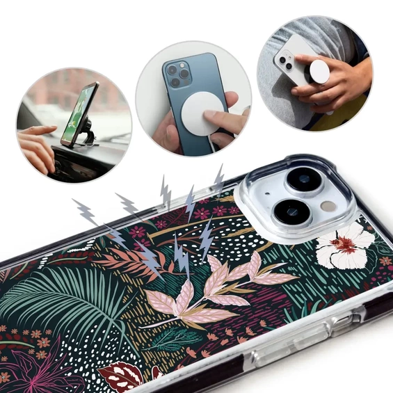 Etui MagSafe Elite Bumper Apple iPhone 15 - wzór D008D