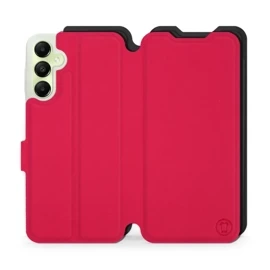 Etui Soft Touch do Samsung Galaxy A05s - wzór Żywa czerwień z czernią