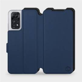 Etui Soft Touch do Xiaomi Redmi Note 11S - wzór Głęboki granat z czernią