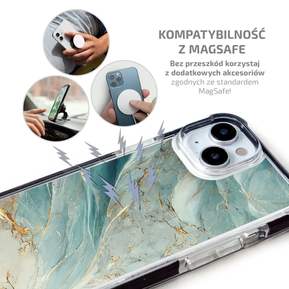 Etui MagSafe Elite Bumper Apple iPhone 16 Pro - wzór D016D