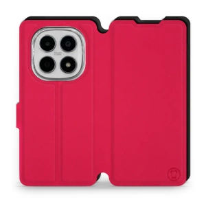 Etui Soft Touch do Xiaomi Redmi Note 15 5G - wzór Żywa czerwień z czernią