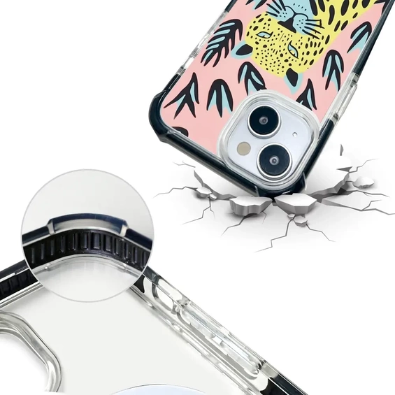 Etui MagSafe Elite Bumper Apple iPhone X - wzór D028D