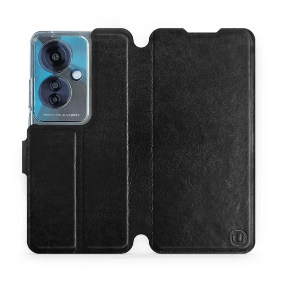 Etui do OPPO Reno 11F - wzór Black&Gray