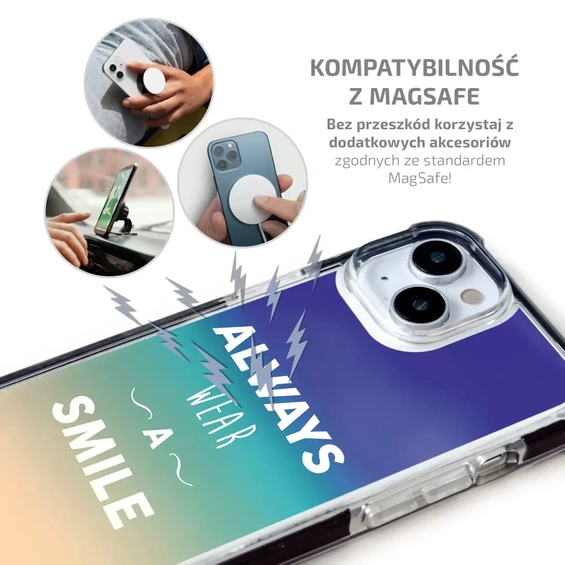 Etui MagSafe Elite Bumper Apple iPhone SE 2022 - wzór D074D