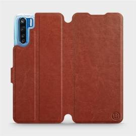 Etui do OPPO A91 - wzór Brown&Orange