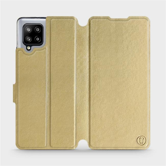 Etui do Samsung Galaxy A42 - wzór Gold&Gray