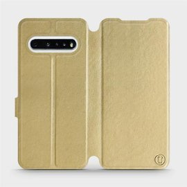 Etui do LG V60 ThinQ 5G - wzór Gold&Gray