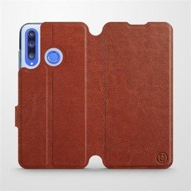Etui do Huawei Honor 20 Lite - wzór Brown&Orange