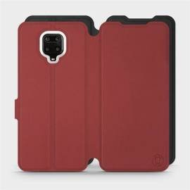 Etui Soft Touch do Xiaomi Redmi Note 9 Pro - wzór Zachodząca czerwień z czernią