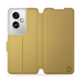 Etui do OPPO A79 5G - wzór Gold&Orange