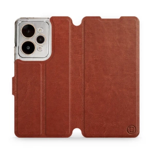 Etui do Realme 15 Pro 5G - wzór Brown&Orange