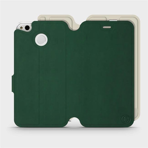 Etui Soft Touch do Xiaomi Redmi 4X - wzór Miejska zieleń z platyną