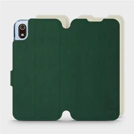 Etui Soft Touch do Xiaomi Redmi 7A - wzór Miejska zieleń z platyną