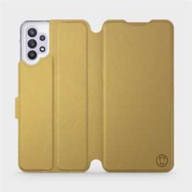 Etui do Samsung Galaxy A32 5G - wzór Gold&Gray
