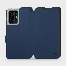 Etui Soft Touch do Xiaomi 11T - wzór Głęboki granat z czernią