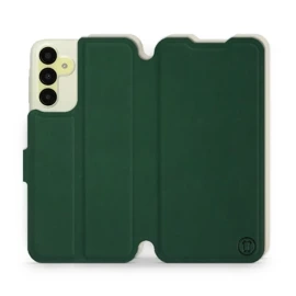 Etui Soft Touch do Samsung Galaxy M15 5G - wzór Miejska zieleń z platyną