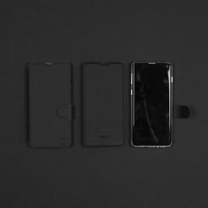 Etui Soft Touch do Samsung Galaxy A54 - wzór Satynowa czerń