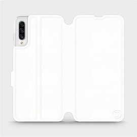 Etui do Samsung Galaxy A30s - wzór White&Orange