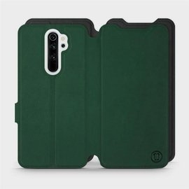 Etui Soft Touch do Xiaomi Redmi Note 8 Pro - wzór Miejska zieleń z czernią