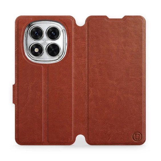 Etui do Xiaomi Redmi Note 14 Pro 5G - wzór Brown&Orange