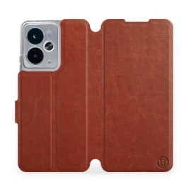 Etui do Realme 14 5G - wzór Brown&Orange
