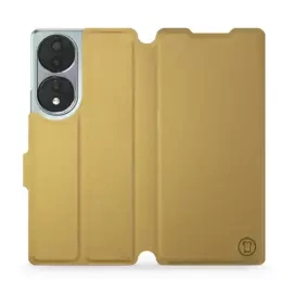 Etui do Huawei Honor 70 - wzór Gold&Orange