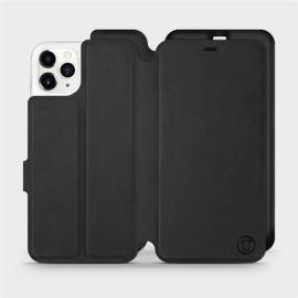 Etui Soft Touch do Apple iPhone 11 Pro Max - wzór Satynowa czerń