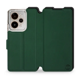 Etui Soft Touch do Realme 15 Pro 5G - wzór Miejska zieleń z czernią