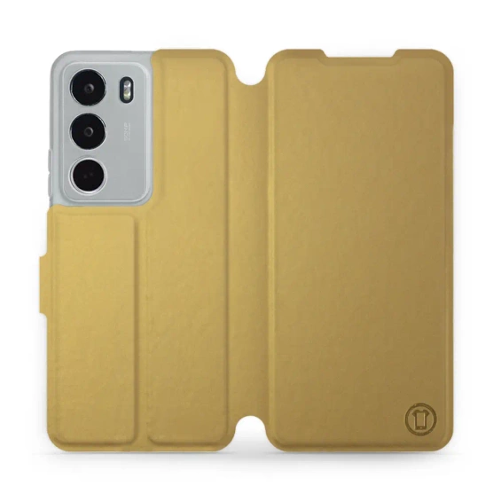 Etui do Realme C71 - wzór Gold&Gray