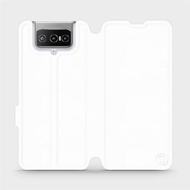 Etui do Asus Zenfone 7 - wzór White&Orange