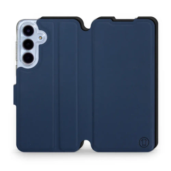 Etui Soft Touch do Samsung Galaxy S25 FE 5G - wzór Głęboki granat z czernią