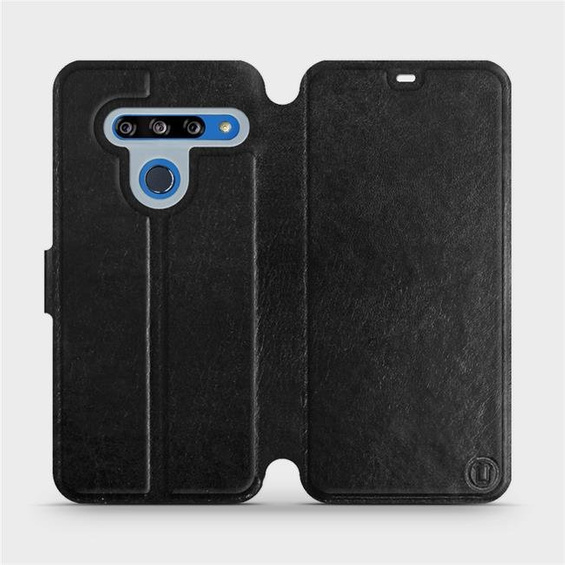 Etui do LG G8s ThinQ - wzór Black&Orange