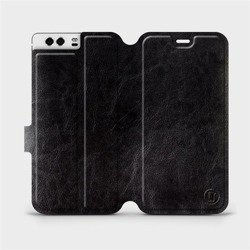 Etui do Huawei P10 - wzór Black&Orange