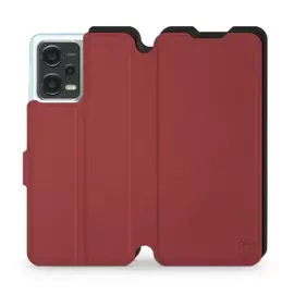 Etui Soft Touch do Xiaomi POCO X5 5G - wzór Zachodząca czerwień z czernią