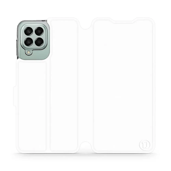 Etui do Samsung Galaxy M33 5G - wzór White&Gray