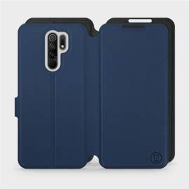 Etui Soft Touch do Xiaomi Redmi 9 - wzór Głęboki granat z czernią