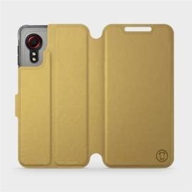 Etui do Samsung Galaxy Xcover 5 - wzór Gold&Orange
