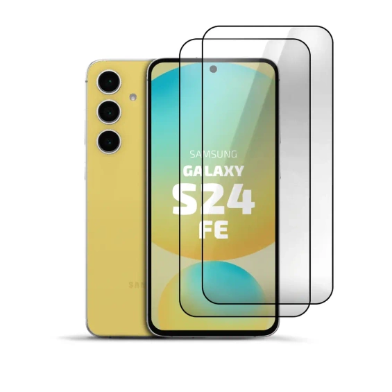 Zestaw 2x Szkło hartowane Clear 9H do Samsung Galaxy S24 FE