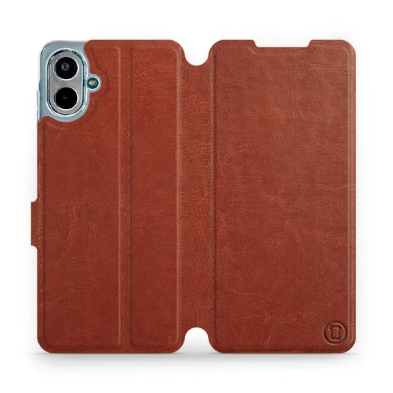 Etui do Samsung Galaxy A07 - wzór Brown&Gray