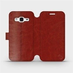 Etui do Samsung Galaxy J3 2016 - wzór Brown&Orange