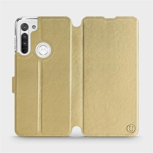 Etui do Motorola Moto G8 - wzór Gold&Gray