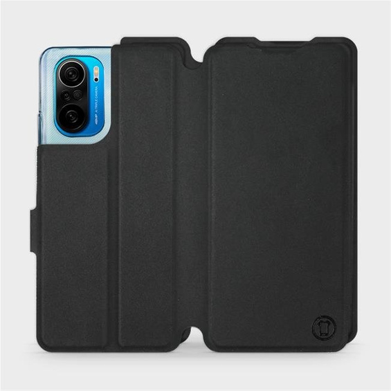 Etui Soft Touch do Xiaomi POCO F3 - wzór Satynowa czerń