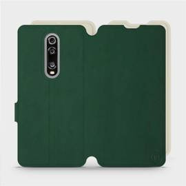 Etui Soft Touch do Xiaomi Mi 9T - wzór Miejska zieleń z platyną