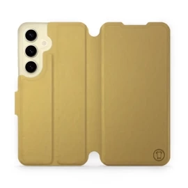 Etui do Samsung Galaxy S24 - wzór Gold&Gray